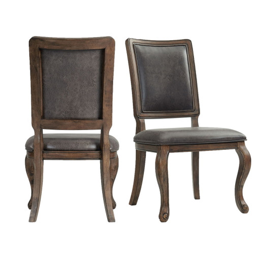 Gramercy - Side Chair (Set of 2) - Dark Brown