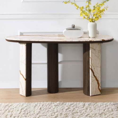 Haidar - Table With Marble Top
