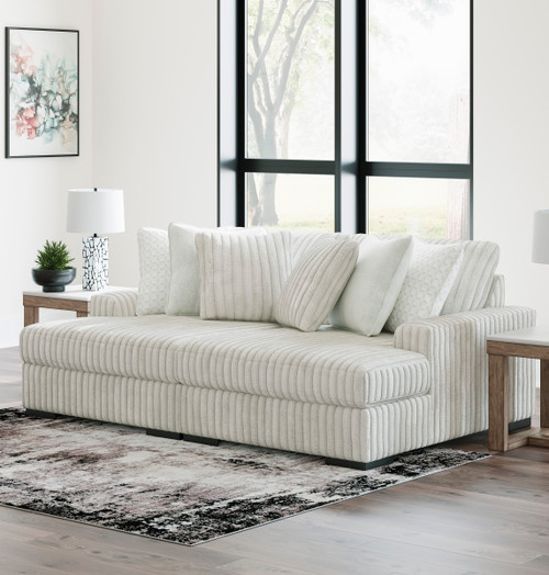 LUXEMBURG Alloy 104" Wide x 67" Depth Oversized Double-Chaise
