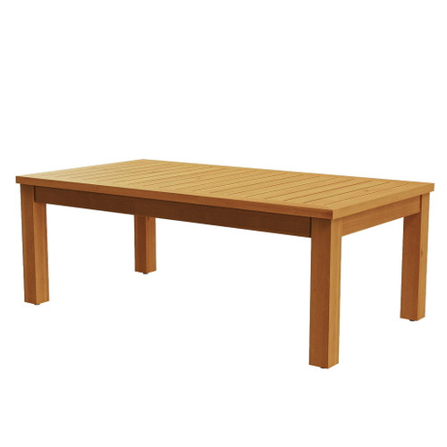 Bristol - Bay Slatted Wood Table