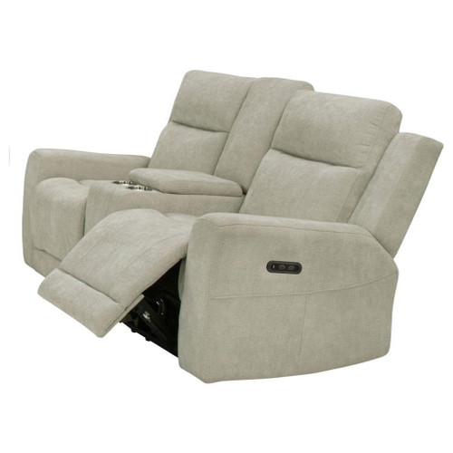 Kennett - Chenille Upholstered Power Reclining Loveseat