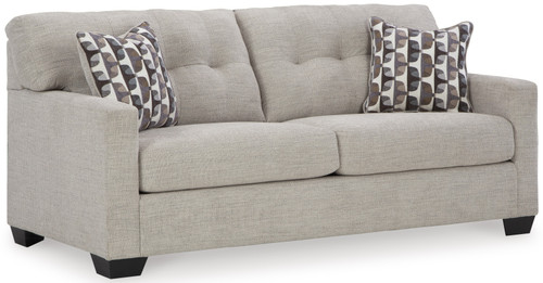 KAIRO Beige Gray 75" Wide Full Size Sofa Sleeper