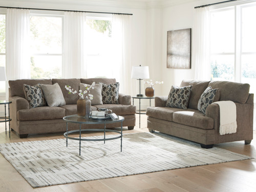 MATHEW Nutmeg Sofa & Loveseat