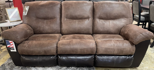 Follett 87" Wide Reclining Sofa