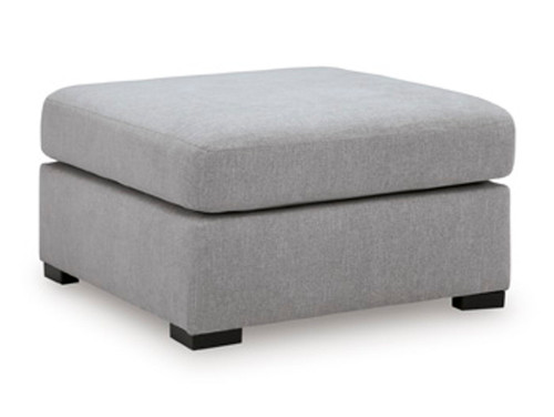 Lakepoint - Oversized Accent Ottoman - Nickel
