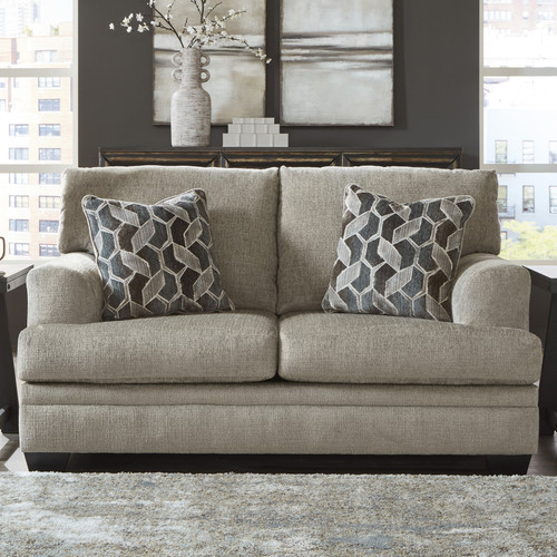 MATHEW Taupe 67" Wide x 39" Height  Loveseat