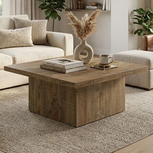 LUCILLE Mango 36" x 36" Coffee Table