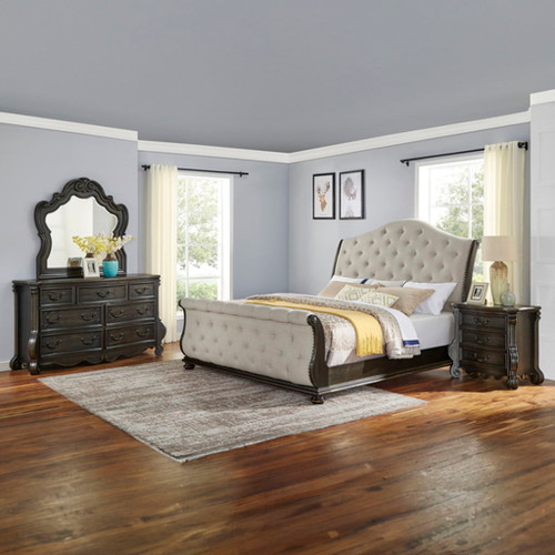 Rhapsody - Sleigh Bedroom Set
