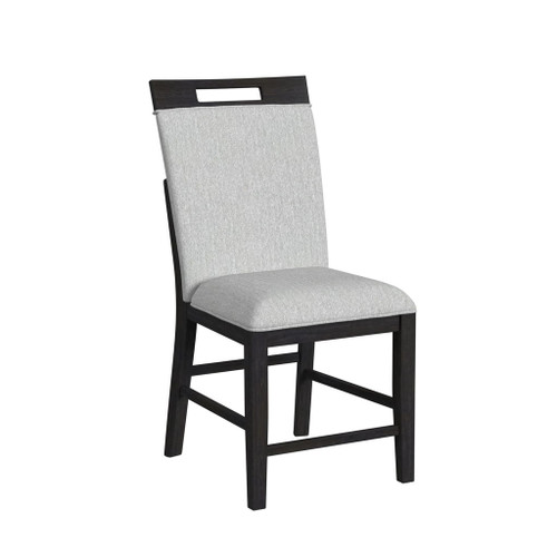 Transcend - Counter Side Chair (Set of 2) - Charcoal
