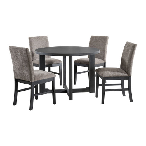 Wakefield - 5 Piece Dining Set (Table And 4 Chairs) - Espresso