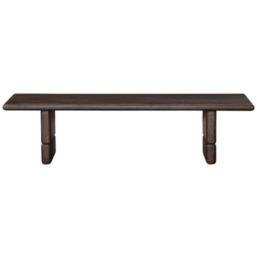 Norvell - Backless Dining Bench - Brown