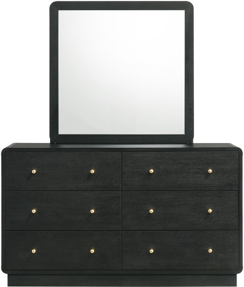 STAVER Black 59" x 72" Height Dresser & Mirror