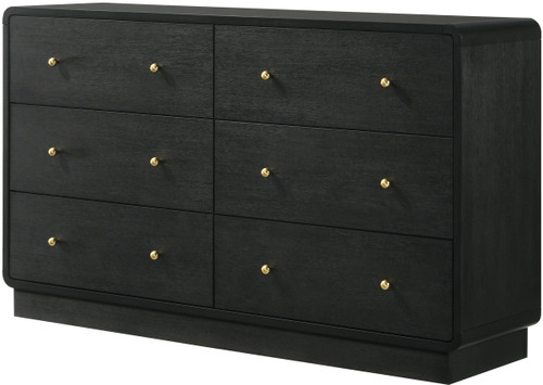 STAVER Black 59" x 34" Height Dresser