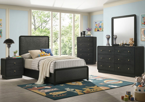 STAVER Black Youth Bedroom Set