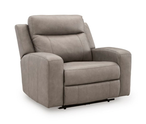 Ellis Court - Zero Wall Power Wide Recliner - Coin