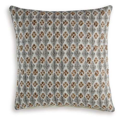 Dainwick - Pillow (Set of 4) - White / Gray / Brown