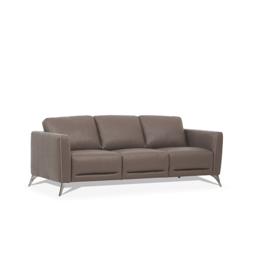 Malaga - Sofa - Taupe Leather