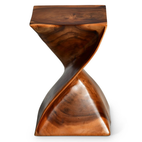 Paloma - Accent Side Table - Dark Brown