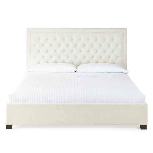 Isadora - King Bed - White