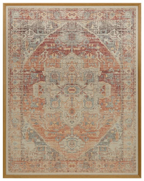 Kerrickson - Wall Art - Red / Orange / Blue