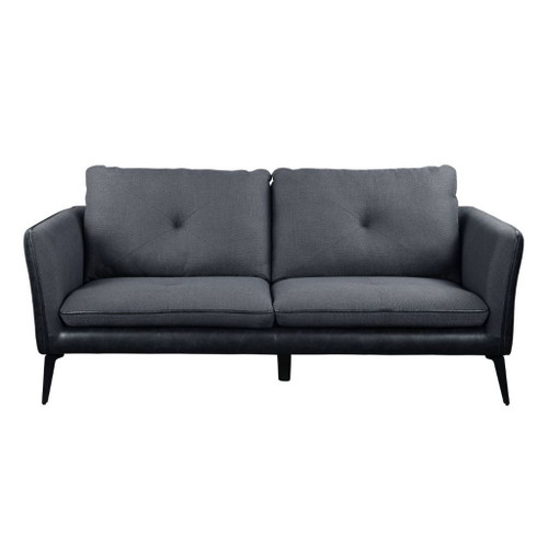 Harun - Sofa - Gray Fabric & PU