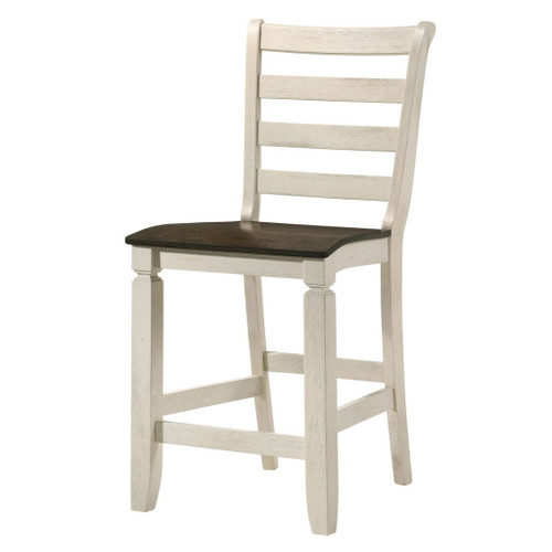 Tasnim - Counter Height Chair (Set of 2) - Oak & Antique White