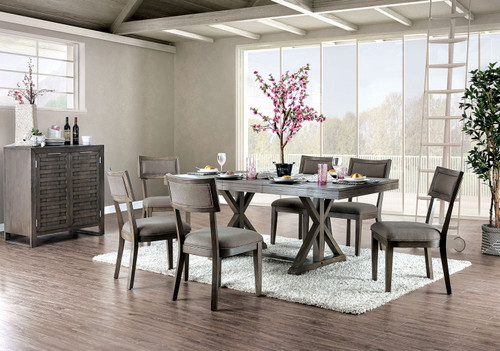 Leeds - Dining Table - Gray
