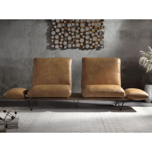 Narech - Sofa - Nutmeg Top Grain Leather