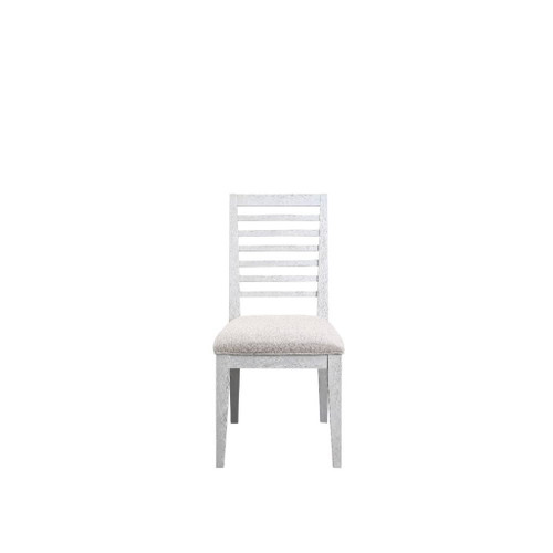 Aromas - Side Chair (Set of 2) - White Oak & Fabric