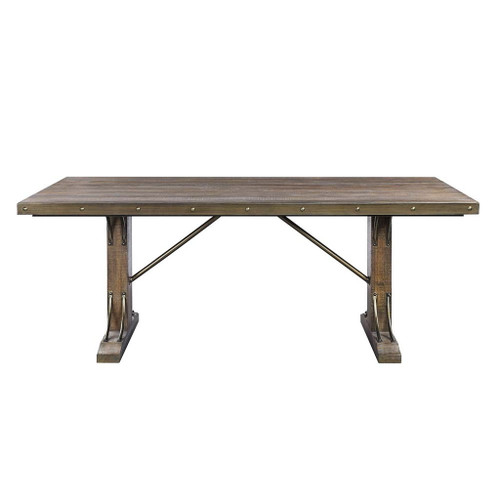 Raphaela - Dining Table - Weathered Cherry