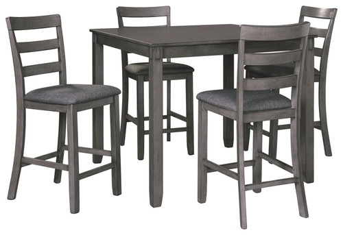 Bridson - Square Counter TBL Set (Set of 5) - Gray