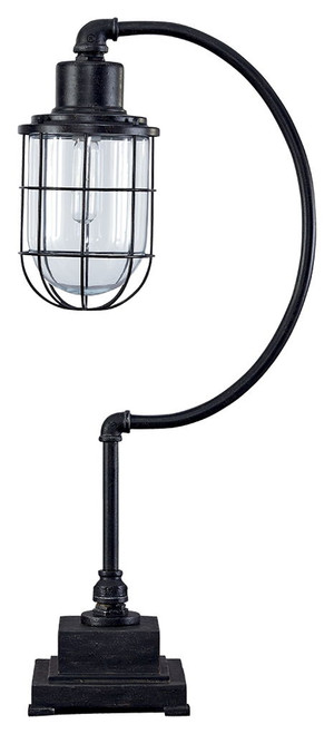 Jae - Metal Desk Lamp  - Antique Black