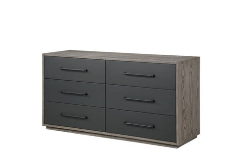 Estevon - Dresser - Gray Oak Finish