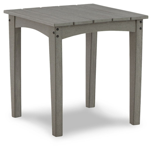 Visola - Square End Table - Gray