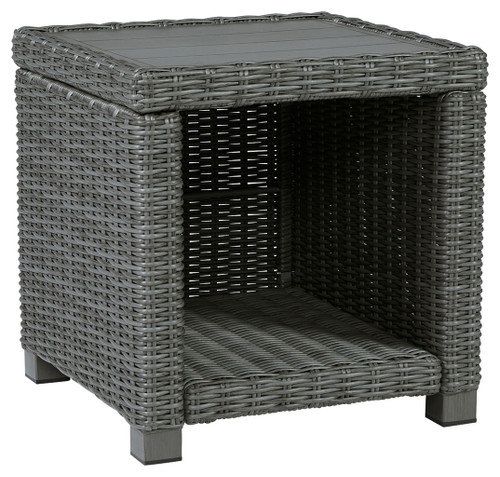 Elite Park - Square End Table - Gray