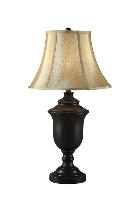Violet Coffee/Gold Highlights Table Lamp
