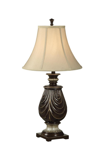 Clorinda Dark Coffee Traditional Table Lamp