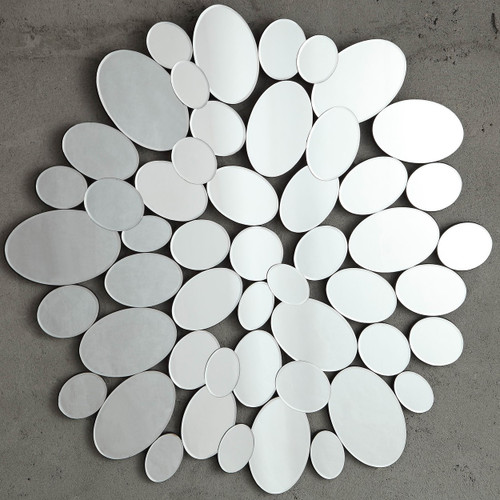 Elipsis Round Accent Wall Mirror