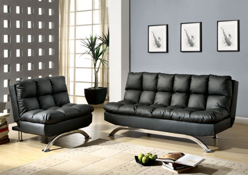 KOREI Black Living Room Set