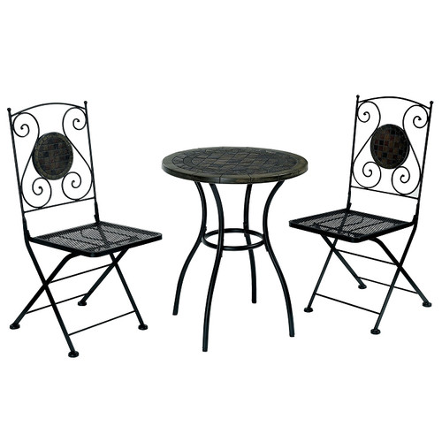 Backstage 3 Piece Outdoor Bistro Set