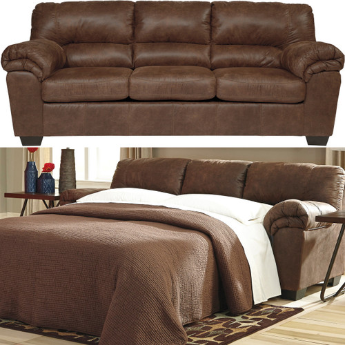 BRONCO Coffee 90" Wide Full Sofa Sleeper