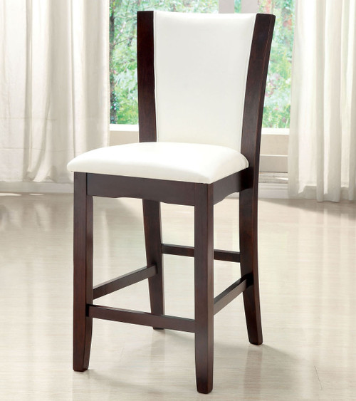 SICILIA White Counter Height Chair