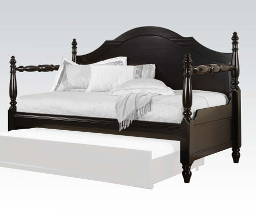 Rose Black Poster Daybed