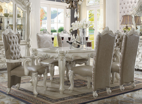 CHAPELHILL White 7 Pc Small Dining Set