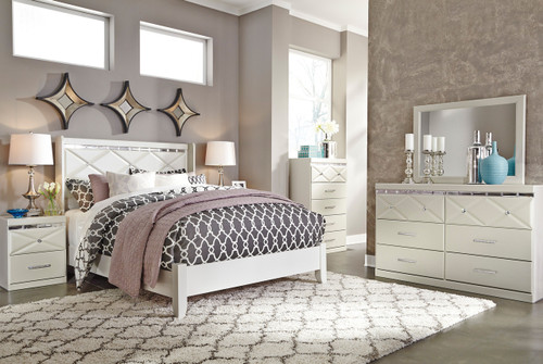 Dreamur Champagne Bedroom Set