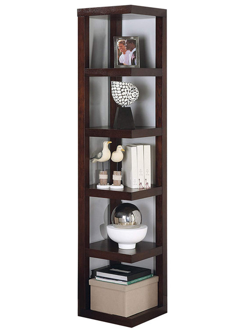 Jad Corner Bookcase