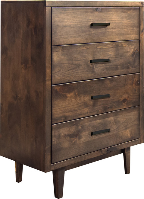 Cody Aged Brown 4 Drawer Chest