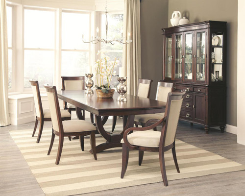 Kasidy Walnut 7 Pc Dining Set