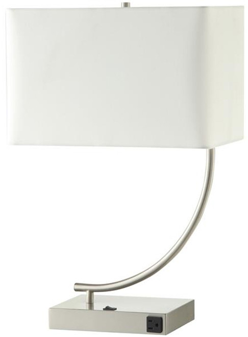 Murlin White 22.5"H Table Lamp