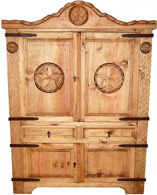 Lariata Natural Armoire